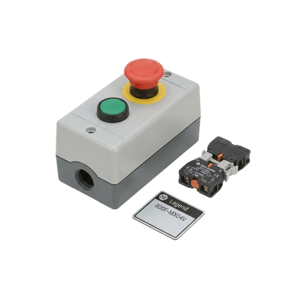 ALLEN-BRADLEY 800F-MX04V BOTONES PULSADORES BOTONERAS Y ACCESORIOS