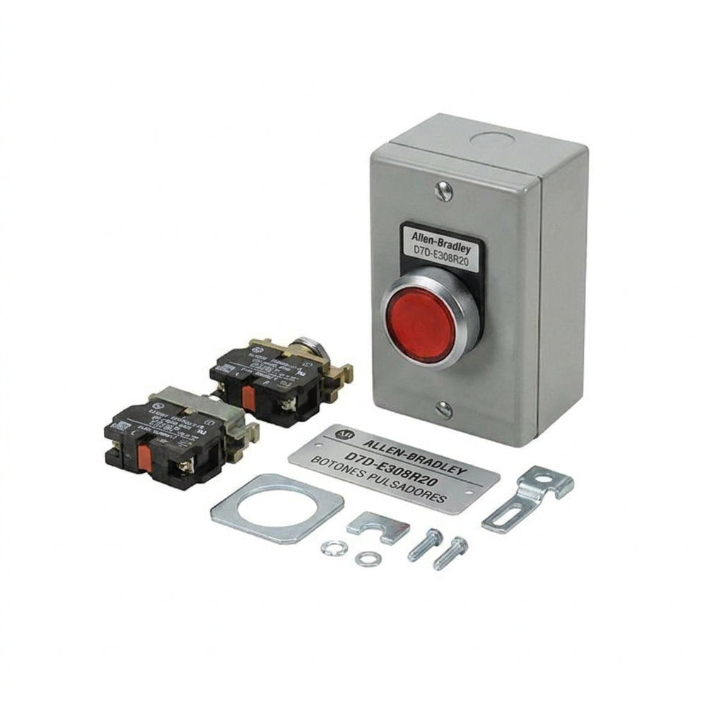 ALLEN-BRADLEY D7D-E308R20 BOTONES PULSADORES BOTONERAS Y ACCESORIOS