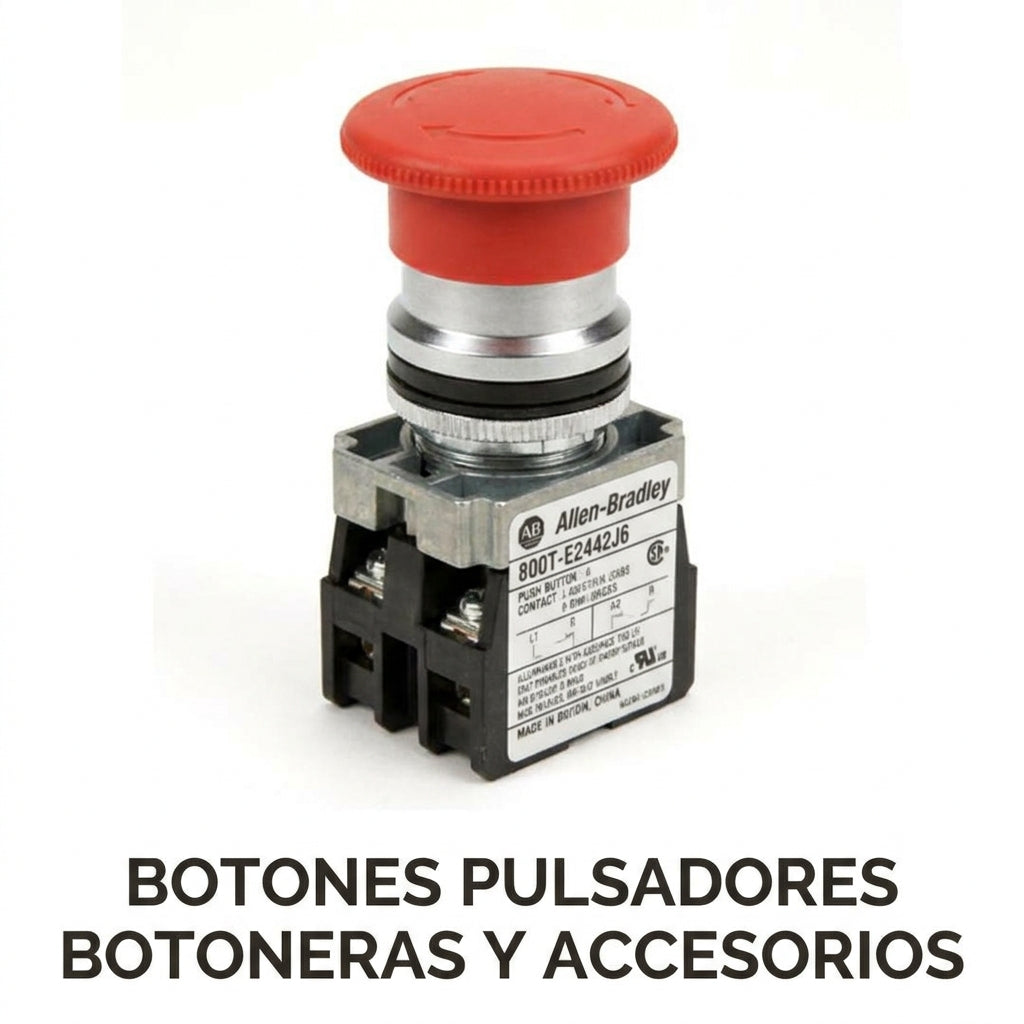 ALLEN-BRADLEY 800T-E2442J6 BOTONES PULSADORES BOTONERAS Y ACCESORIOS