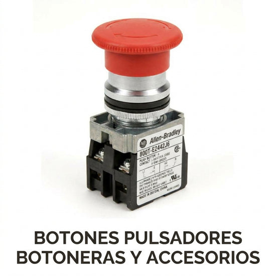 ALLEN-BRADLEY 800T-E2442J6 BOTONES PULSADORES BOTONERAS Y ACCESORIOS