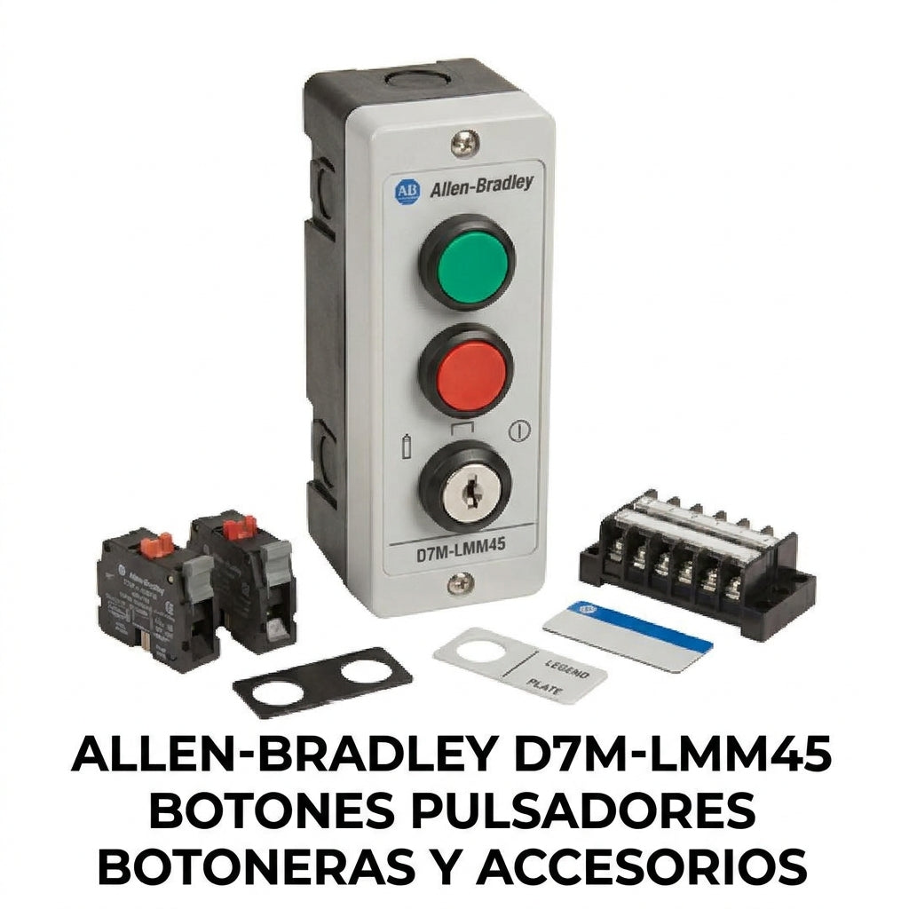 ALLEN-BRADLEY D7M-LMM45 BOTONES PULSADORES BOTONERAS Y ACCESORIOS