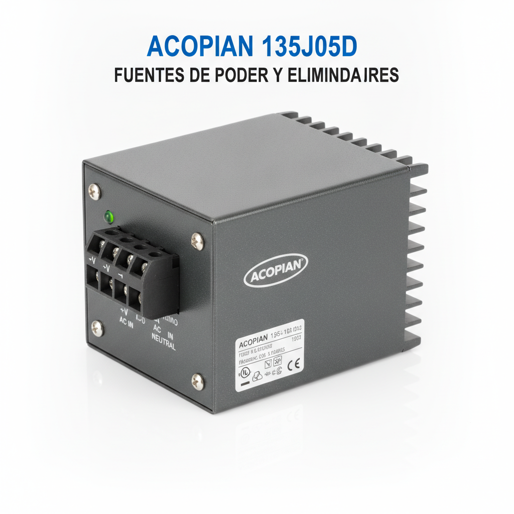 ACOPIAN 135J05D FUENTES DE PODER Y ELIMINADORES