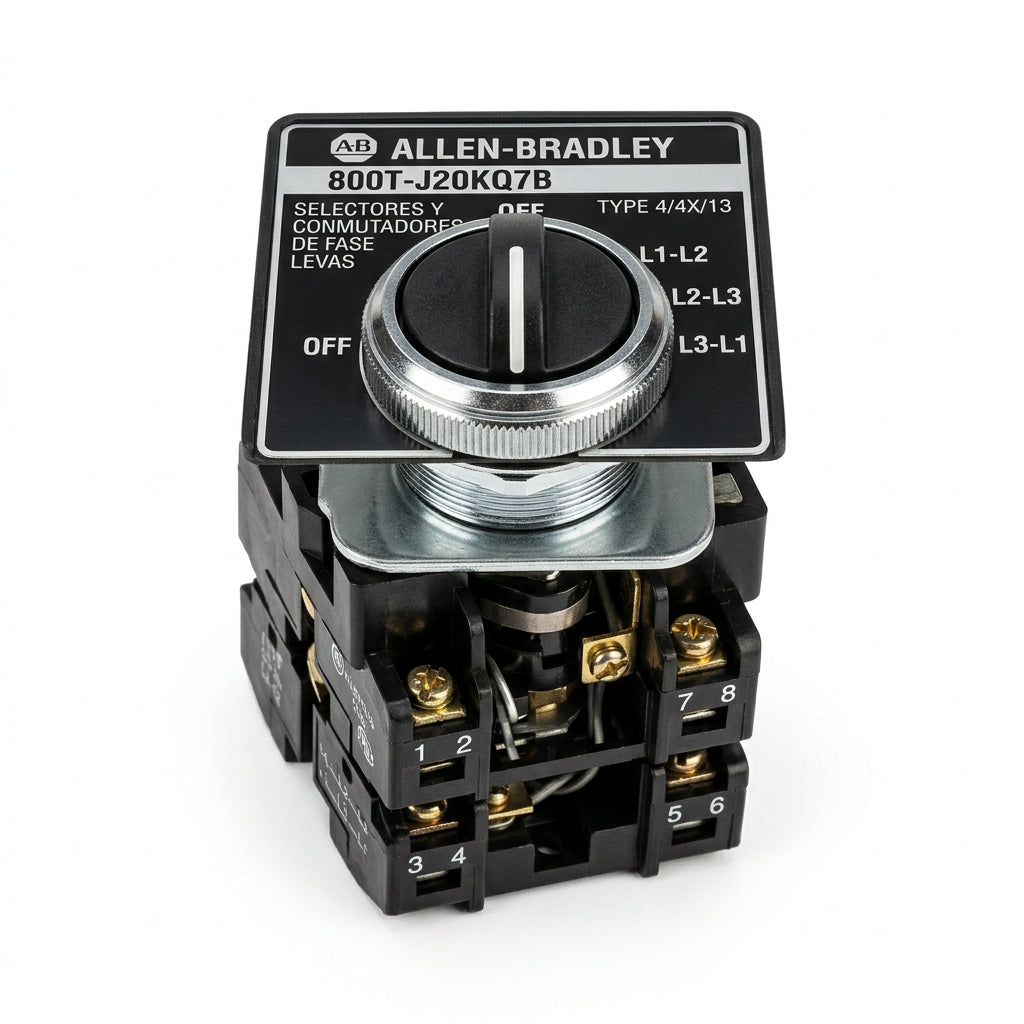 ALLEN-BRADLEY 800T-J20KQ7B SELECTORES Y CONMUTADORES DE FASE - LEVAS
