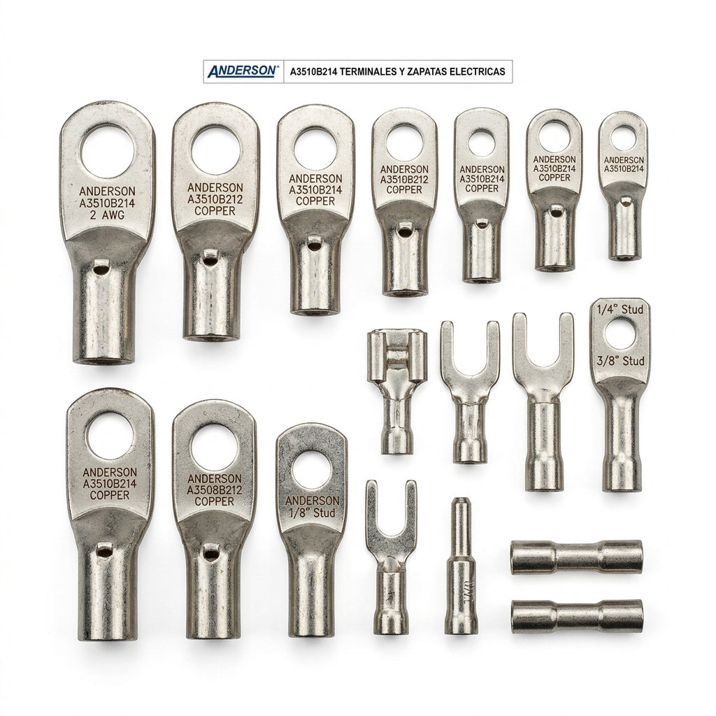 ANDERSON A3510B214 TERMINALES Y ZAPATAS ELECTRICAS