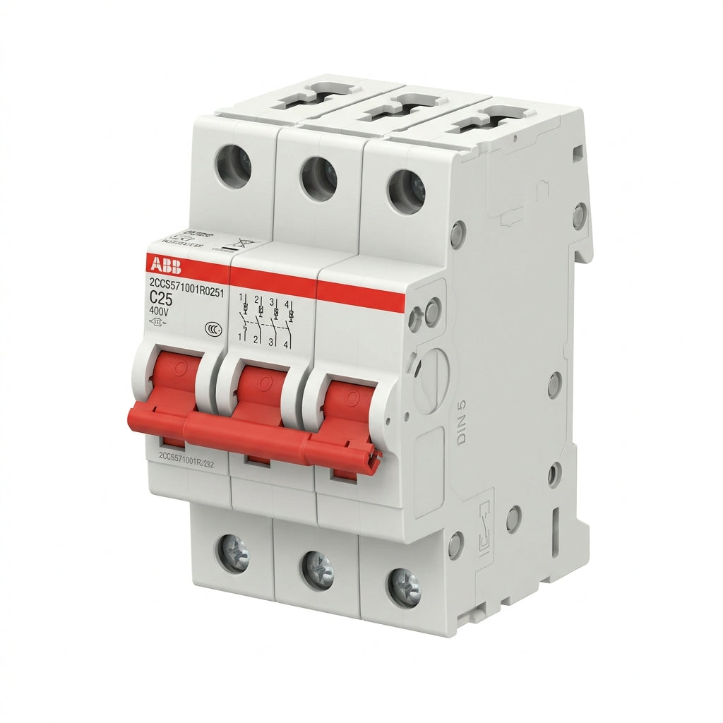 ABB 2CCS571001R0251 INTERRUPTORES TERMOMAGNETICOS MINIATURA RIEL DIN