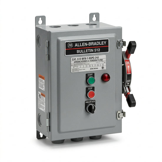 ALLEN-BRADLEY 512-BFB-1-6GPC-24J ARRANCADORES A TENSION PLENA