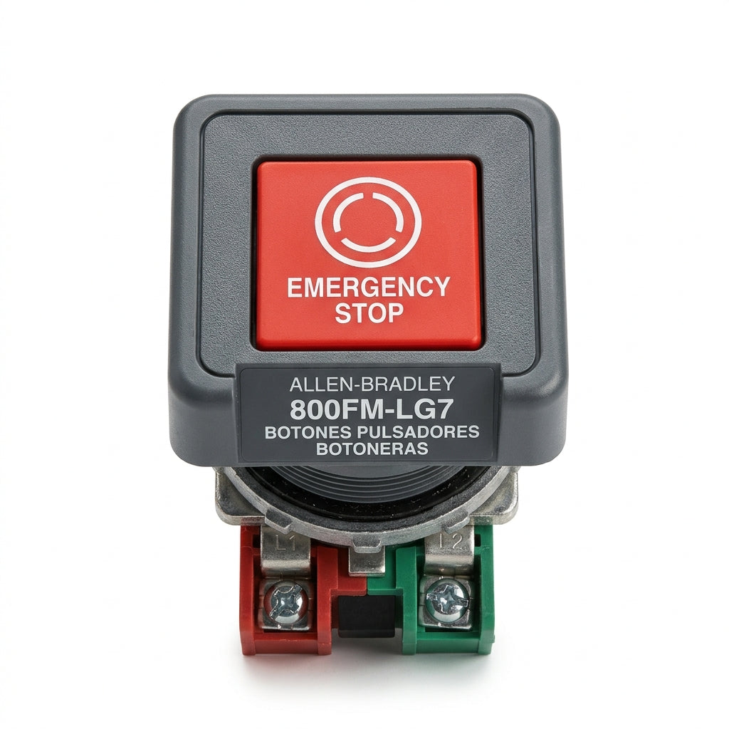 ALLEN-BRADLEY 800FM-LG7 BOTONES PULSADORES BOTONERAS