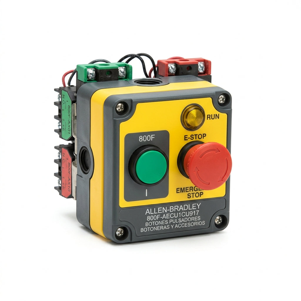 ALLEN-BRADLEY 800F-AECU1CU917 BOTONES PULSADORES BOTONERAS Y ACCESORIOS