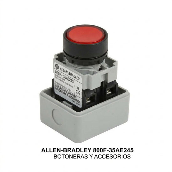 ALLEN-BRADLEY 800F-35AE245 BOTONES PULSADORES BOTONERAS Y ACCESORIOS