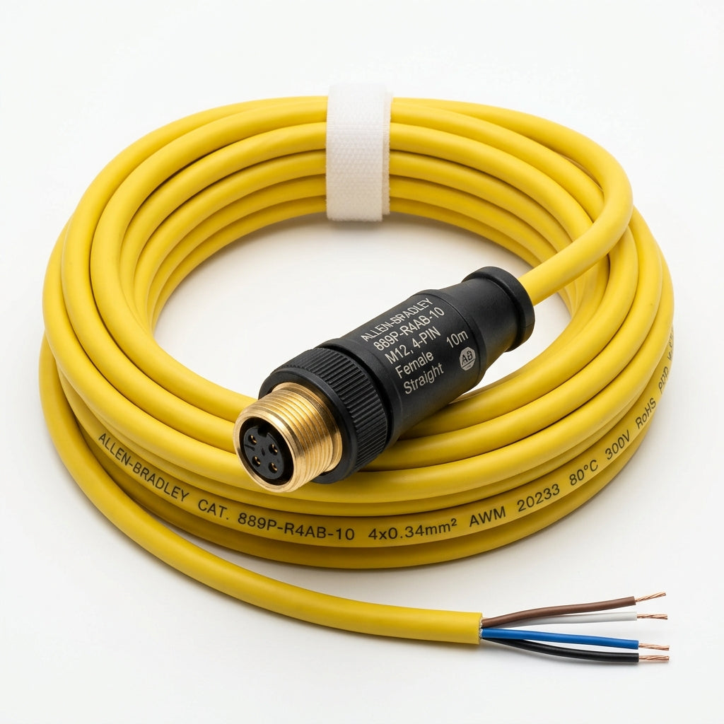 ALLEN-BRADLEY 889P-R4AB-10 CONECTORES RAPIDOS Y CABLES PARA SENSOR (CORDSETS)