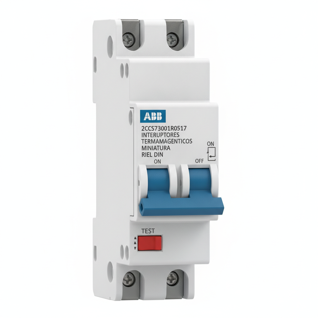 ABB 2CCS573001R0517 INTERRUPTORES TERMOMAGNETICOS MINIATURA RIEL DIN