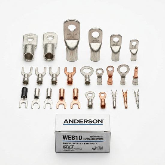 ANDERSON WEB10 TERMINALES Y ZAPATAS ELECTRICAS