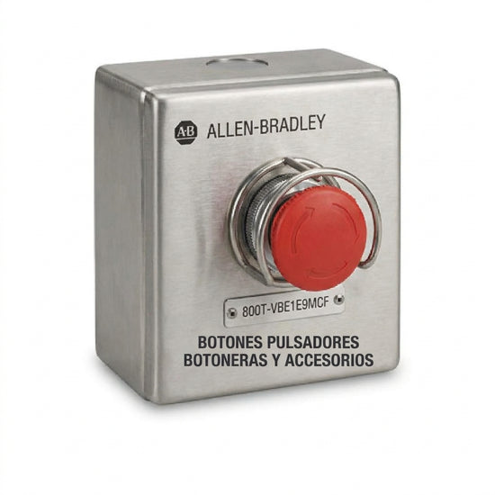 ALLEN-BRADLEY 800T-VBE1E9MCF BOTONES PULSADORES BOTONERAS Y ACCESORIOS