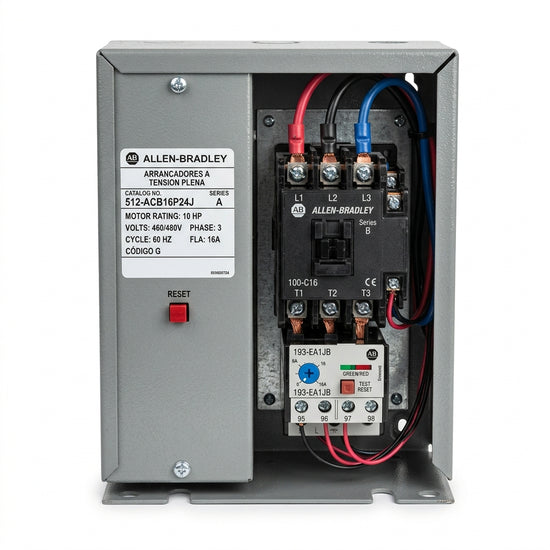 ALLEN-BRADLEY 512-ACB16P24J ARRANCADORES A TENSION PLENA