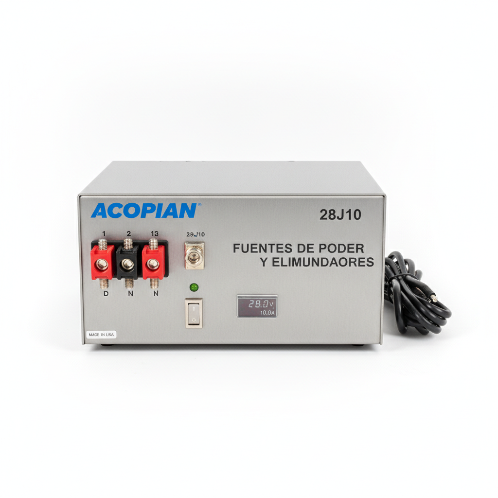 ACOPIAN 28J10 FUENTES DE PODER Y ELIMINADORES