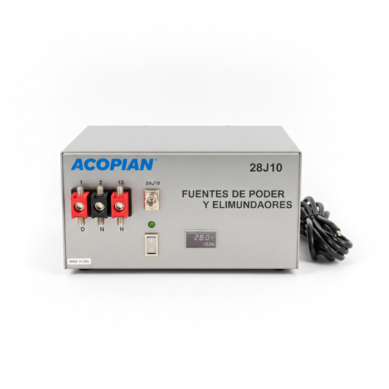 ACOPIAN 28J10 FUENTES DE PODER Y ELIMINADORES