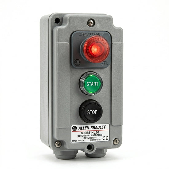 ALLEN-BRADLEY 800ES-HL36 BOTONES PULSADORES BOTONERAS