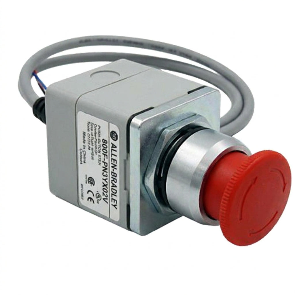 ALLEN-BRADLEY 800F-PN3YX02V BOTONES PULSADORES BOTONERAS Y ACCESORIOS