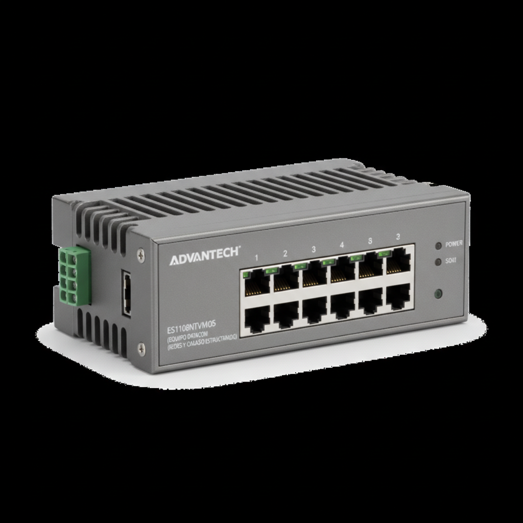 ADVANTECH ES1108NTVM05 EQUIPO DATACOM (REDES Y CABLEADO ESTRUCTURADO)