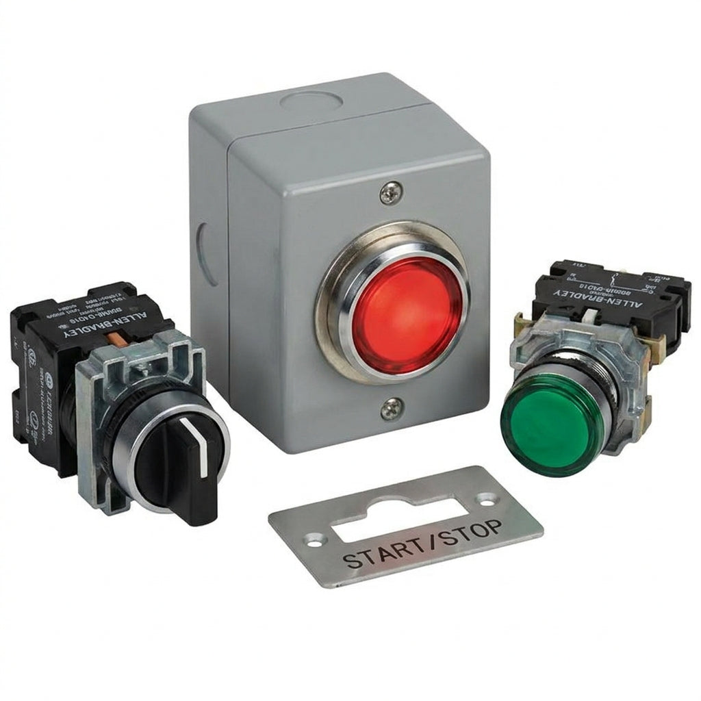 ALLEN-BRADLEY 800MR-D4D1S BOTONES PULSADORES BOTONERAS Y ACCESORIOS