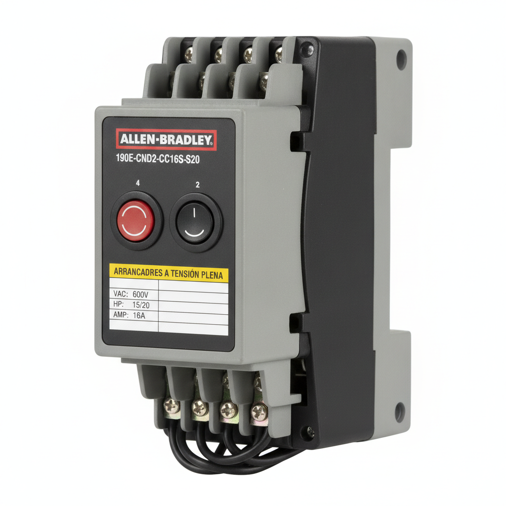 ALLEN-BRADLEY 190E-CND2-CC16S-S20 ARRANCADORES A TENSION PLENA