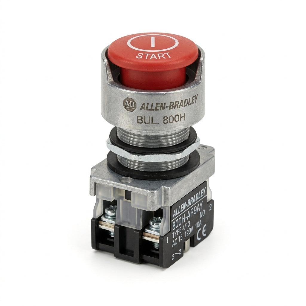 ALLEN-BRADLEY 800H-AR9AY BOTONES PULSADORES BOTONERAS Y ACCESORIOS