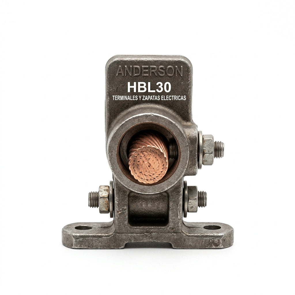ANDERSON HBL30 TERMINALES Y ZAPATAS ELECTRICAS