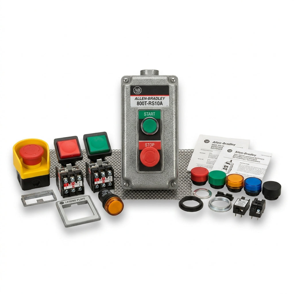 ALLEN-BRADLEY 800T-RS10A BOTONES PULSADORES BOTONERAS Y ACCESORIOS