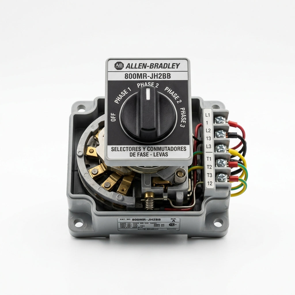 ALLEN-BRADLEY 800MR-JH2BB SELECTORES Y CONMUTADORES DE FASE - LEVAS