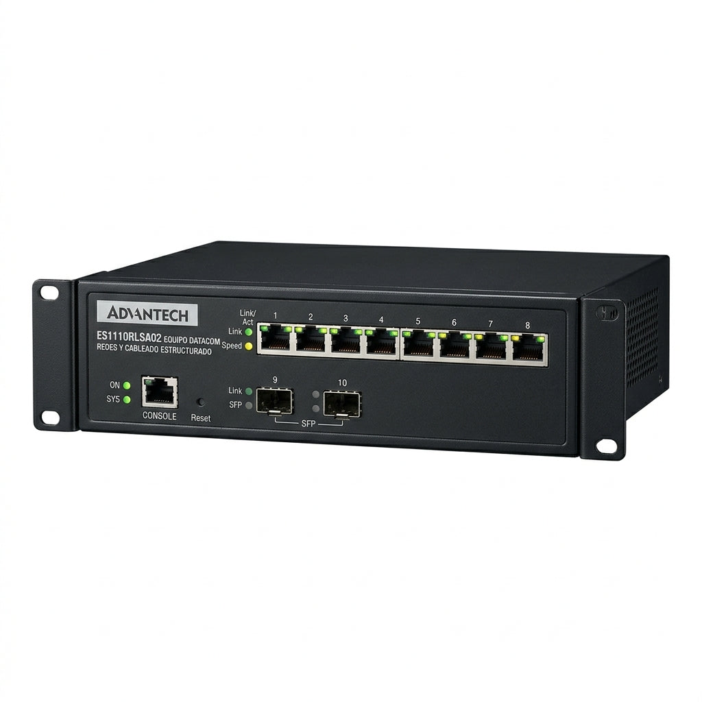 ADVANTECH ES1110RLSA02 EQUIPO DATACOM (REDES Y CABLEADO ESTRUCTURADO)