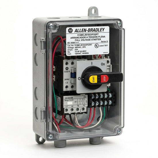 ALLEN-BRADLEY 512MCJB16XXP25RT ARRANCADORES A TENSION PLENA