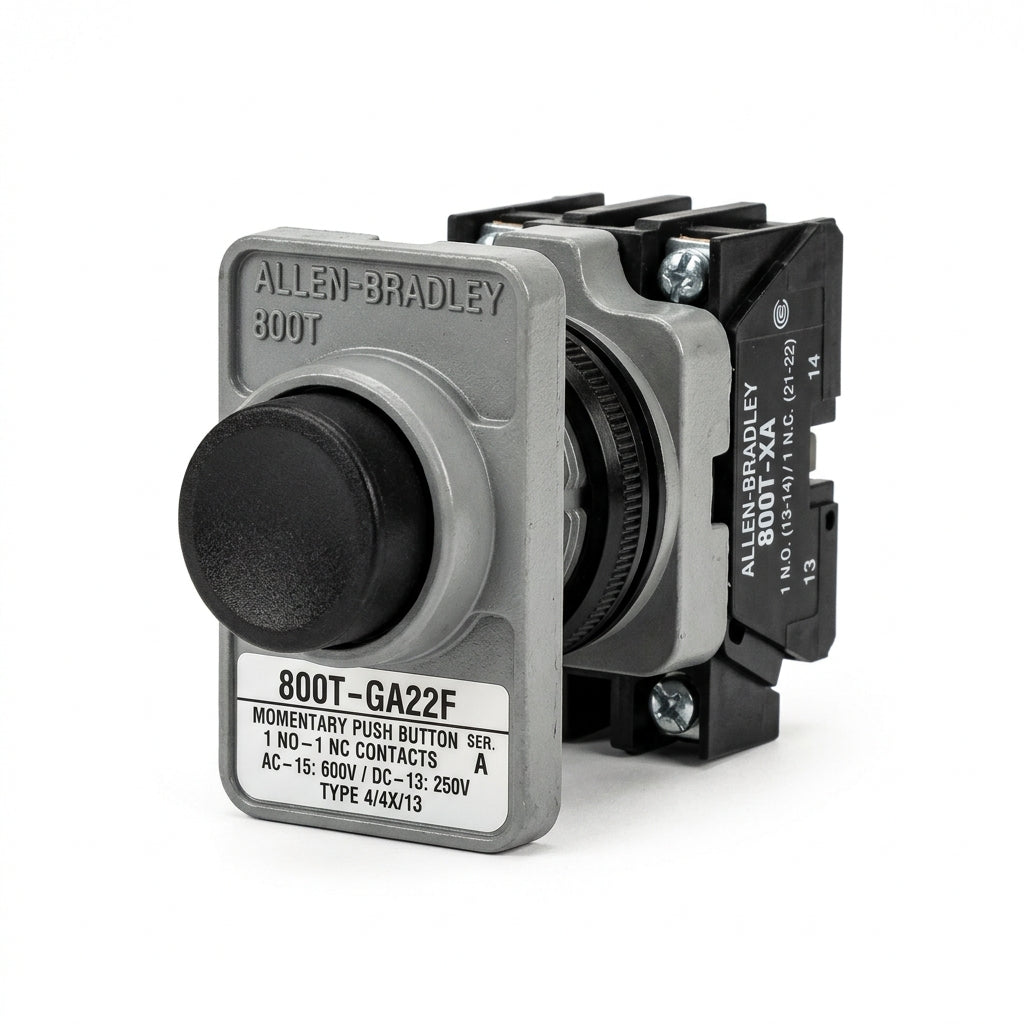 ALLEN-BRADLEY 800T-GA22F BOTONES PULSADORES BOTONERAS Y ACCESORIOS