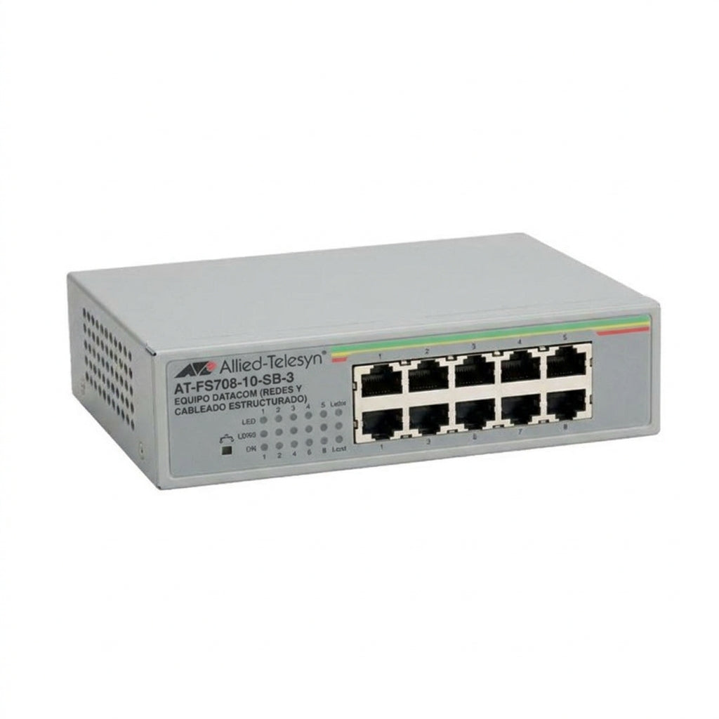 ALLIED-TELESYN AT-FS708-10-SB-3 EQUIPO DATACOM (REDES Y CABLEADO ESTRUCTURADO)