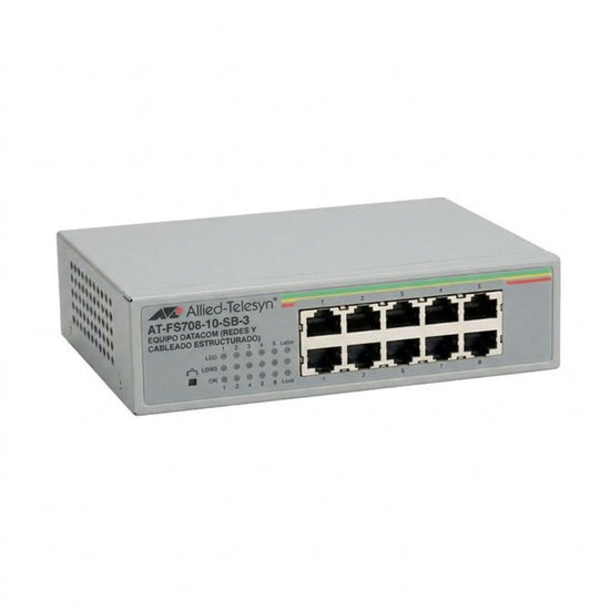 ALLIED-TELESYN AT-FS708-10-SB-3 EQUIPO DATACOM (REDES Y CABLEADO ESTRUCTURADO)
