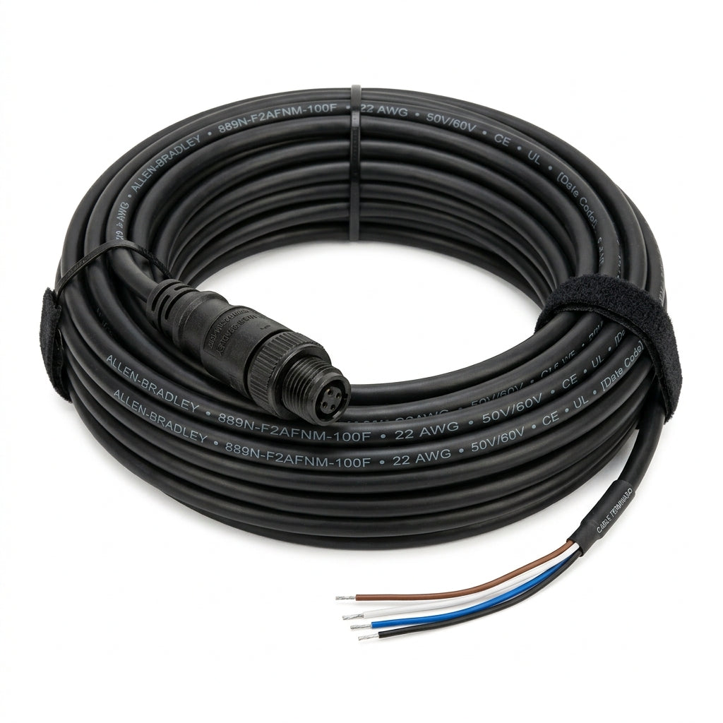 ALLEN-BRADLEY 889N-F2AFNM-100F CONECTORES RAPIDOS Y CABLES PARA SENSOR (CORDSETS)