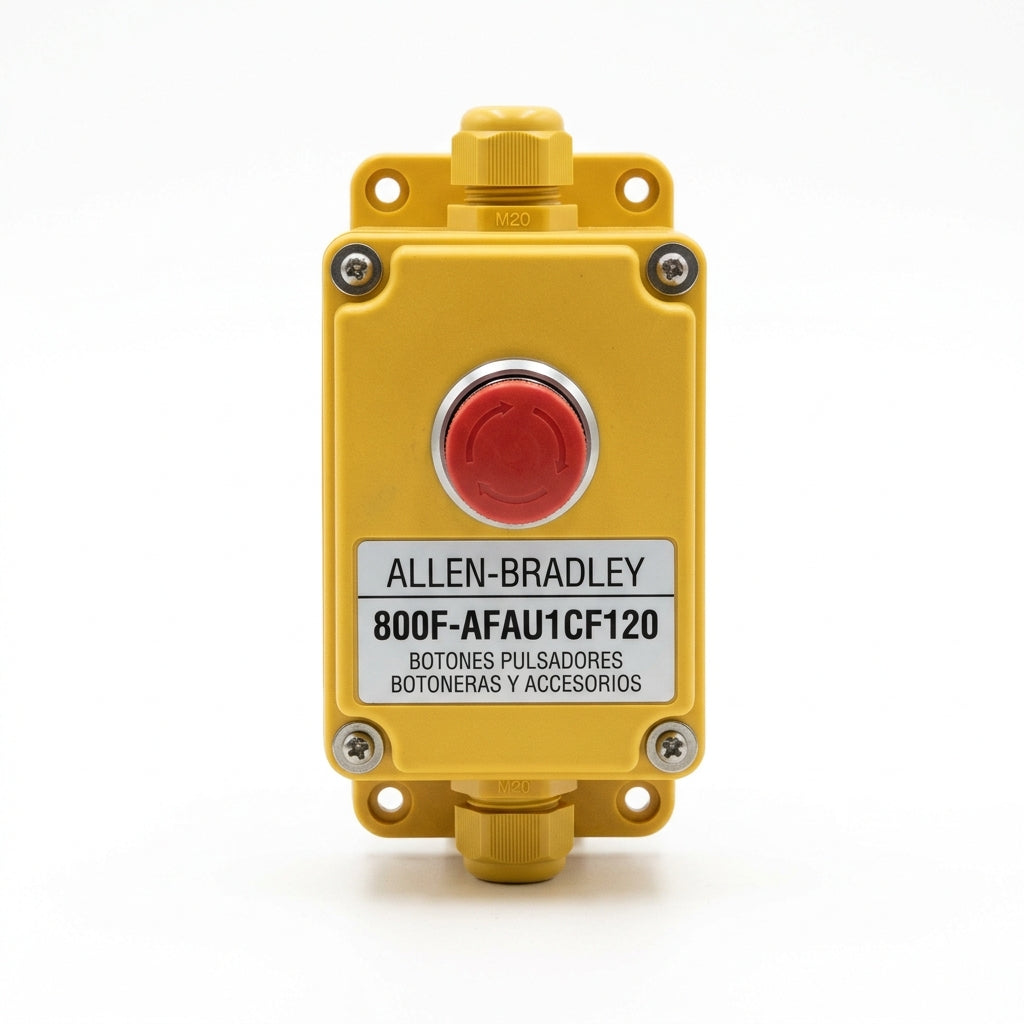 ALLEN-BRADLEY 800F-AFAU1CF120 BOTONES PULSADORES BOTONERAS Y ACCESORIOS