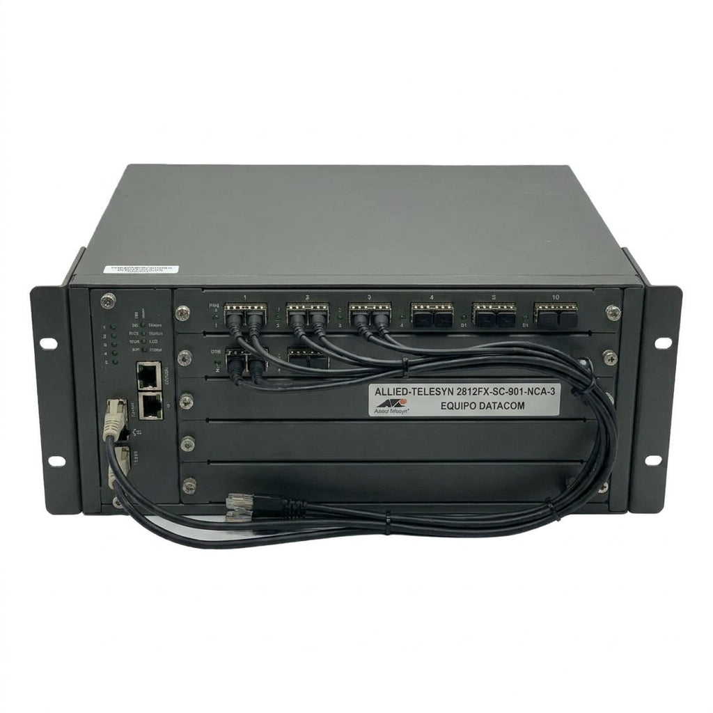 ALLIED-TELESYN 2812FX-SC-901-NCA-3 EQUIPO DATACOM (REDES Y CABLEADO ESTRUCTURADO)