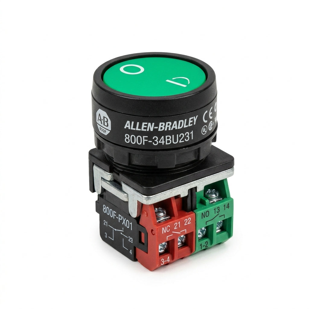 ALLEN-BRADLEY 800F-34BU231 BOTONES PULSADORES BOTONERAS Y ACCESORIOS