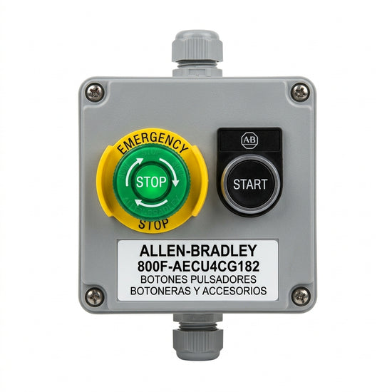 ALLEN-BRADLEY 800F-AECU4CG182 BOTONES PULSADORES BOTONERAS Y ACCESORIOS
