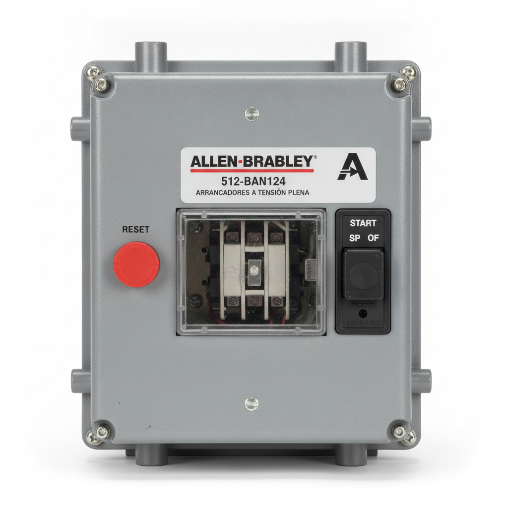 ALLEN-BRADLEY 512-BAN124 ARRANCADORES A TENSION PLENA