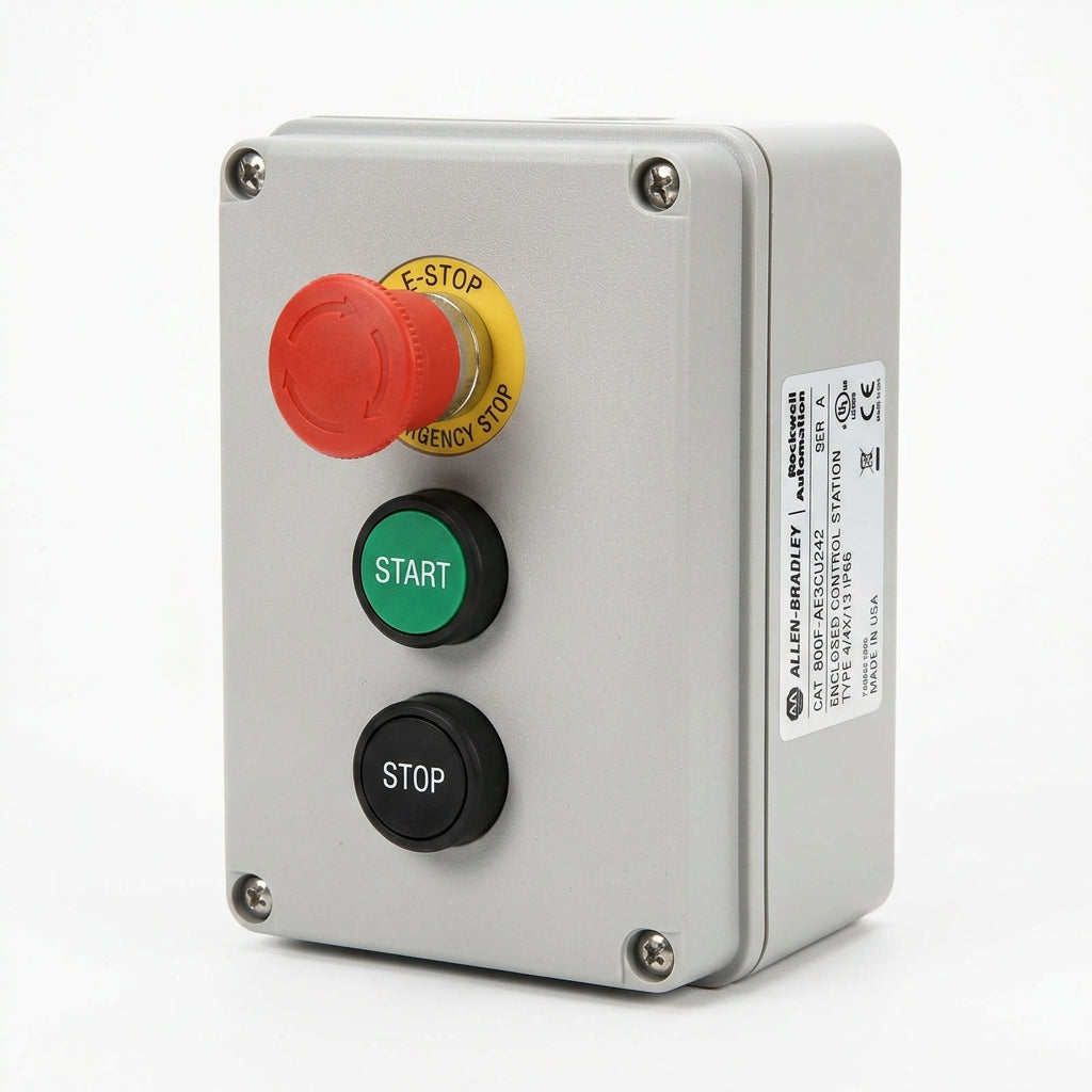 ALLEN-BRADLEY 800F-AE3CU242 BOTONES PULSADORES BOTONERAS Y ACCESORIOS