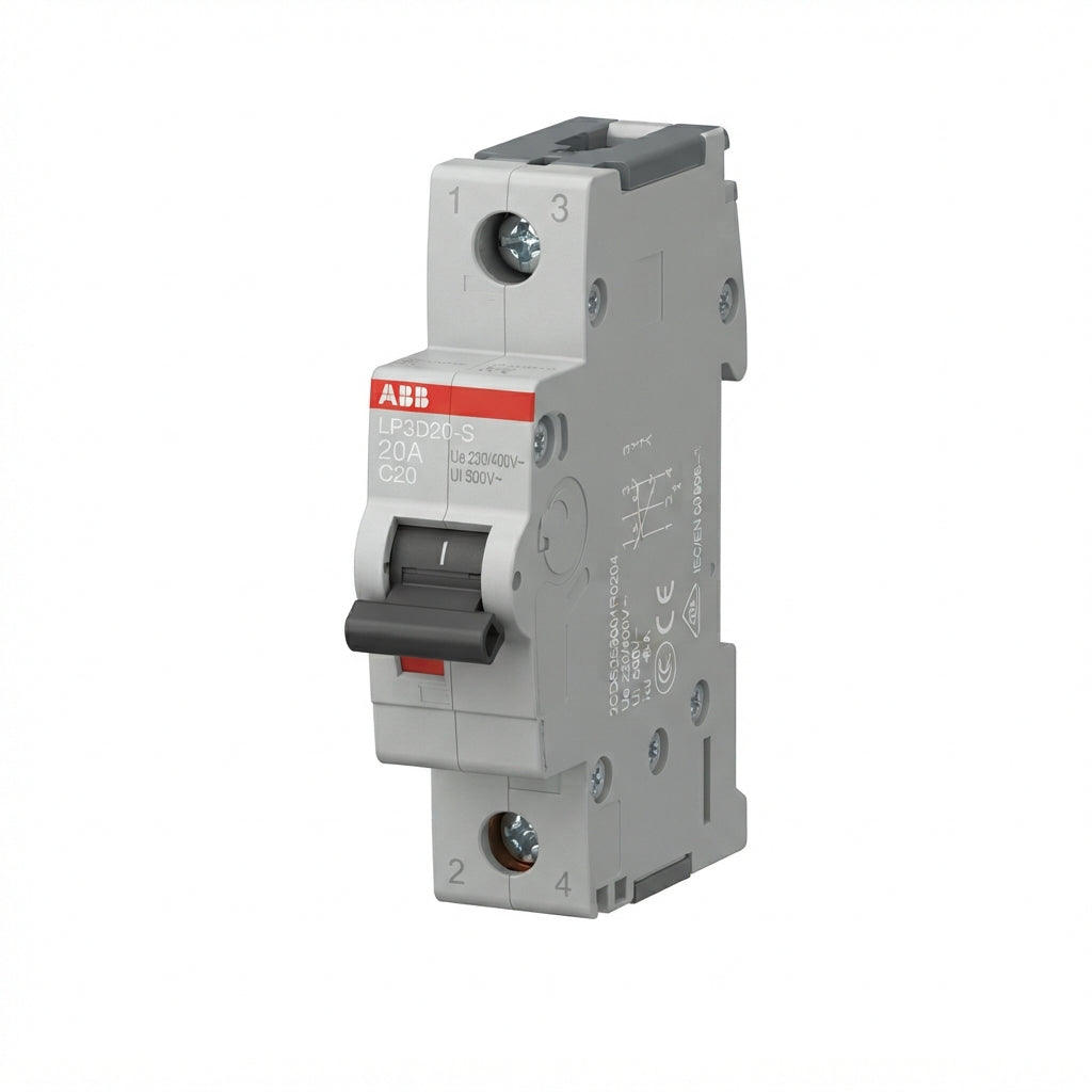 ABB LP3D20-S INTERRUPTORES TERMOMAGNETICOS MINIATURA RIEL DIN
