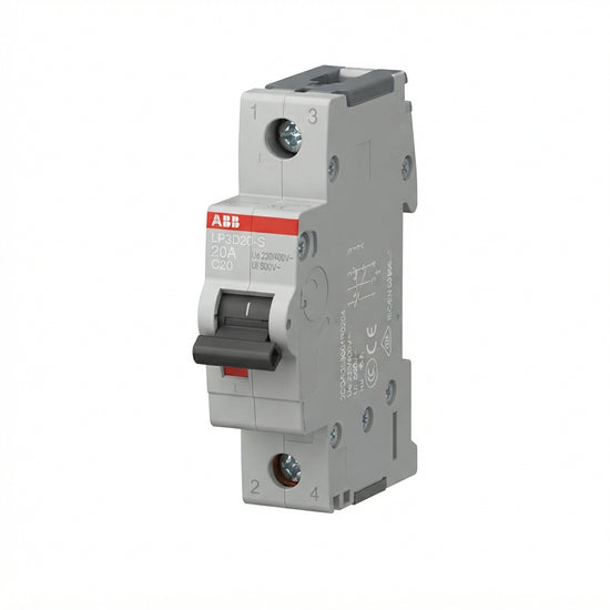 ABB LP3D20-S INTERRUPTORES TERMOMAGNETICOS MINIATURA RIEL DIN