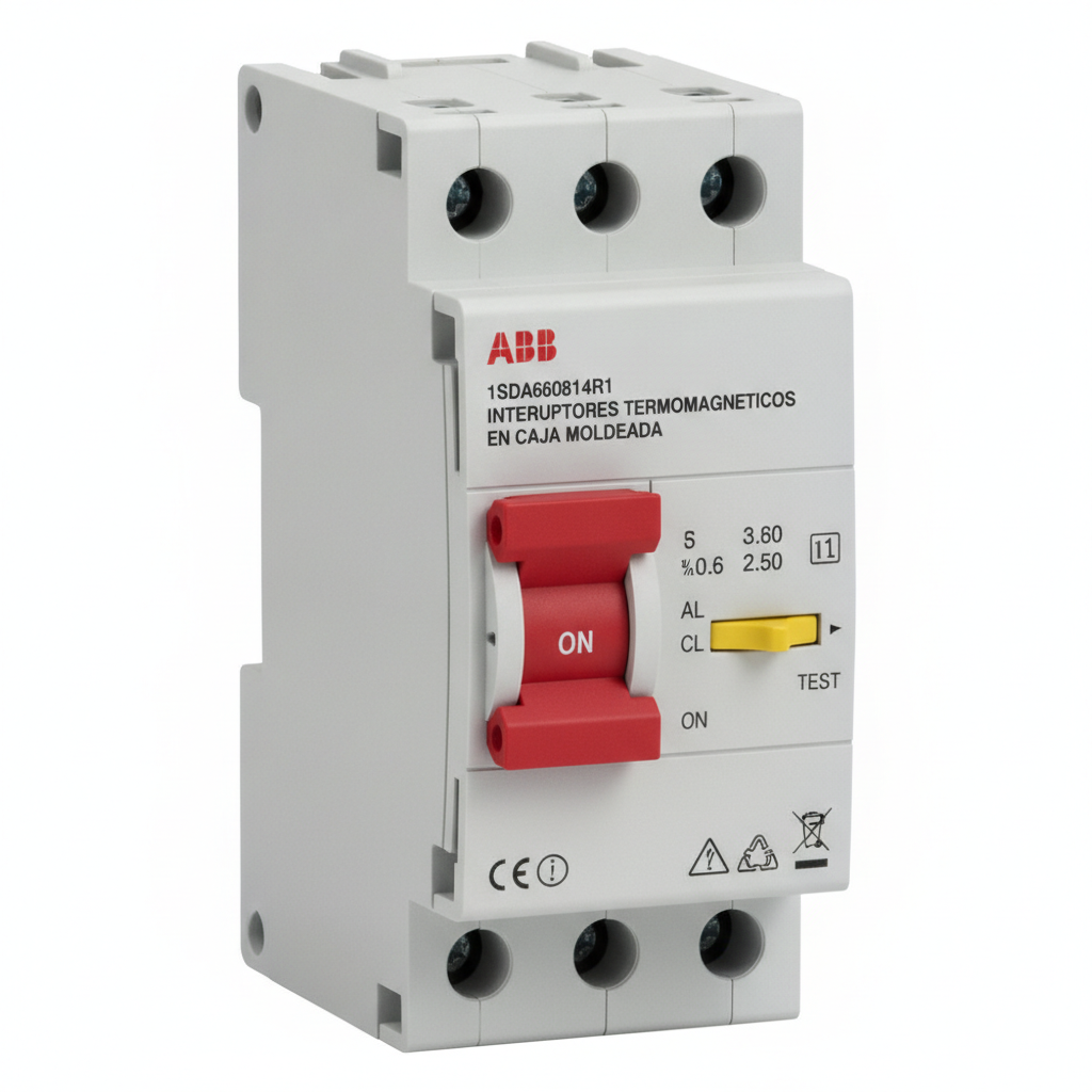 ABB 1SDA060814R1 INTERRUPTORES TERMOMAGNETICOS EN CAJA MOLDEADA