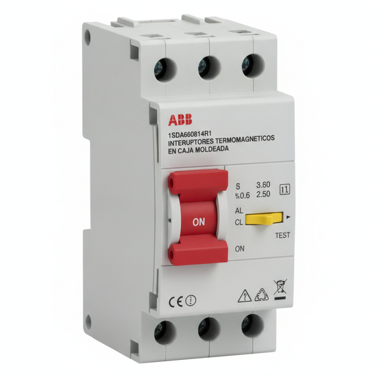 ABB 1SDA060814R1 INTERRUPTORES TERMOMAGNETICOS EN CAJA MOLDEADA
