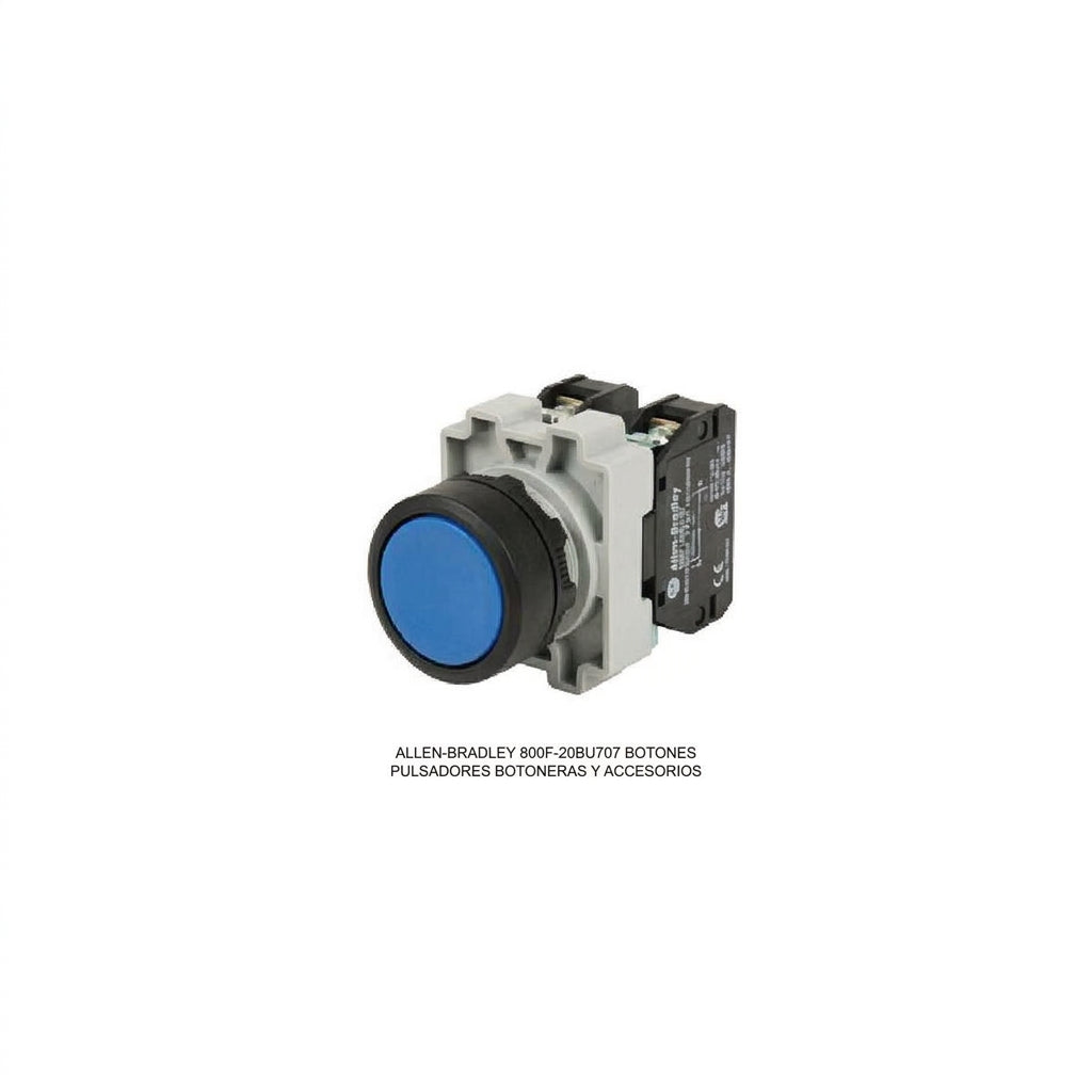 ALLEN-BRADLEY 800F-20BU707 BOTONES PULSADORES BOTONERAS Y ACCESORIOS