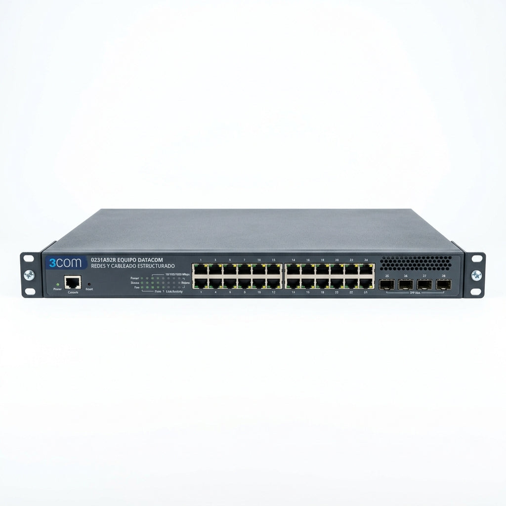 3COM 0231A92R EQUIPO DATACOM (REDES Y CABLEADO ESTRUCTURADO)