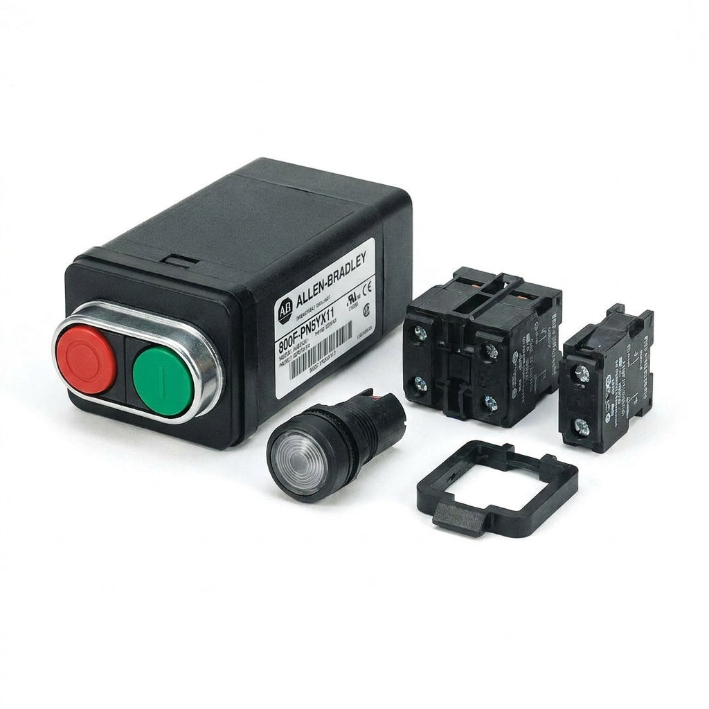 ALLEN-BRADLEY 800F-PN5YX11 BOTONES PULSADORES BOTONERAS Y ACCESORIOS