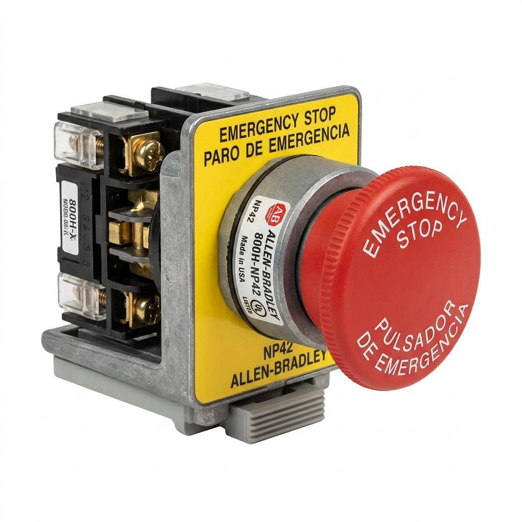 ALLEN-BRADLEY 800H-NP42 BOTONES PULSADORES BOTONERAS Y ACCESORIOS