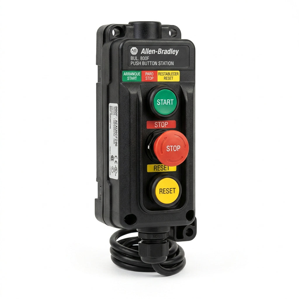 ALLEN-BRADLEY 800F-AEAU6CF246 BOTONES PULSADORES BOTONERAS Y ACCESORIOS